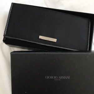 Giorgio Armani Parfums Black Wallet